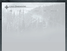 Tablet Screenshot of cold-dimensions.de